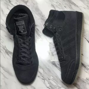 Adidas Originals Top Ten Basketball Shoe Black Gum